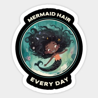 Mermaid Hair Sticker